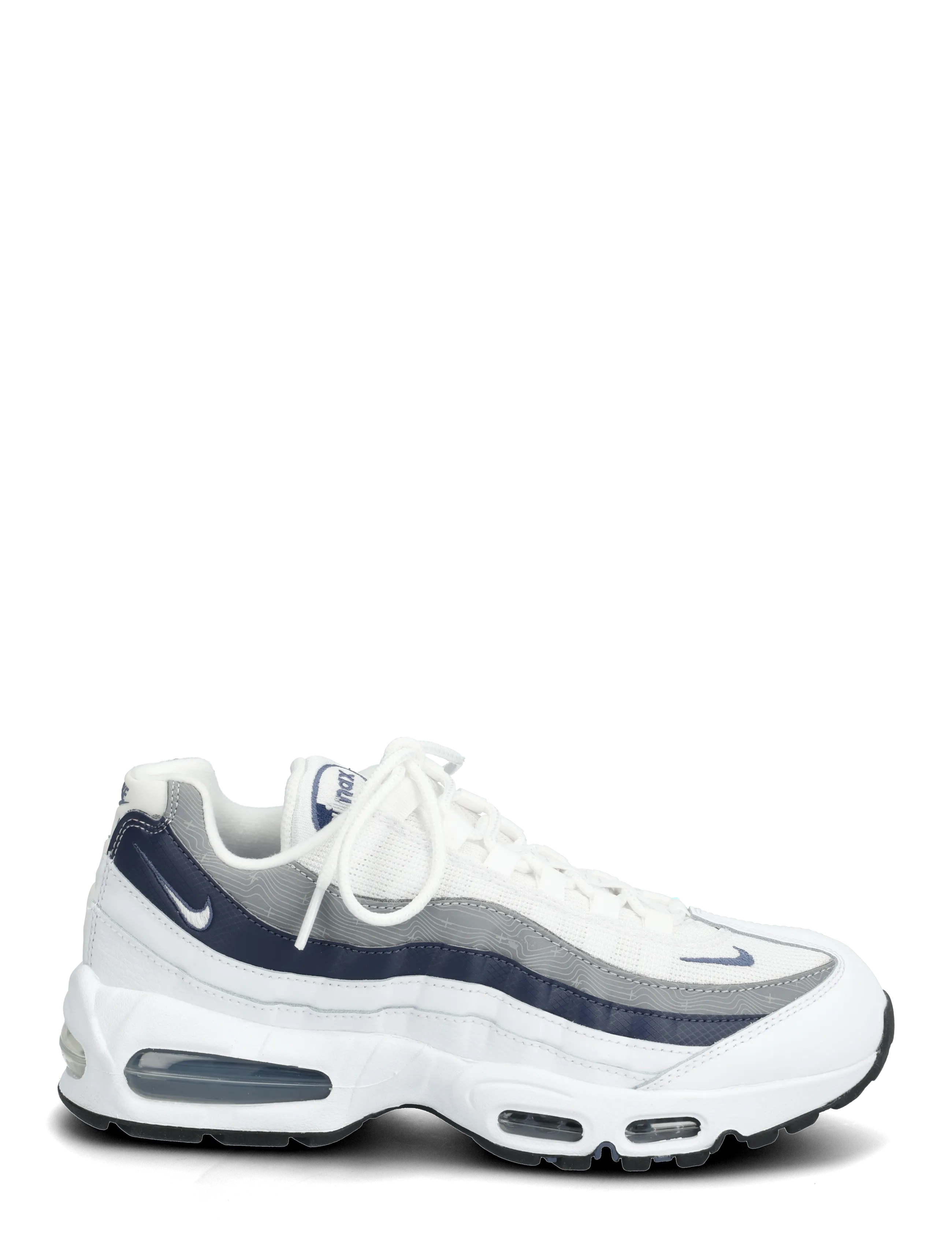 Nike - NIKE AIR MAX 95 OG - white/white-diffused blue-midnight navy - 1