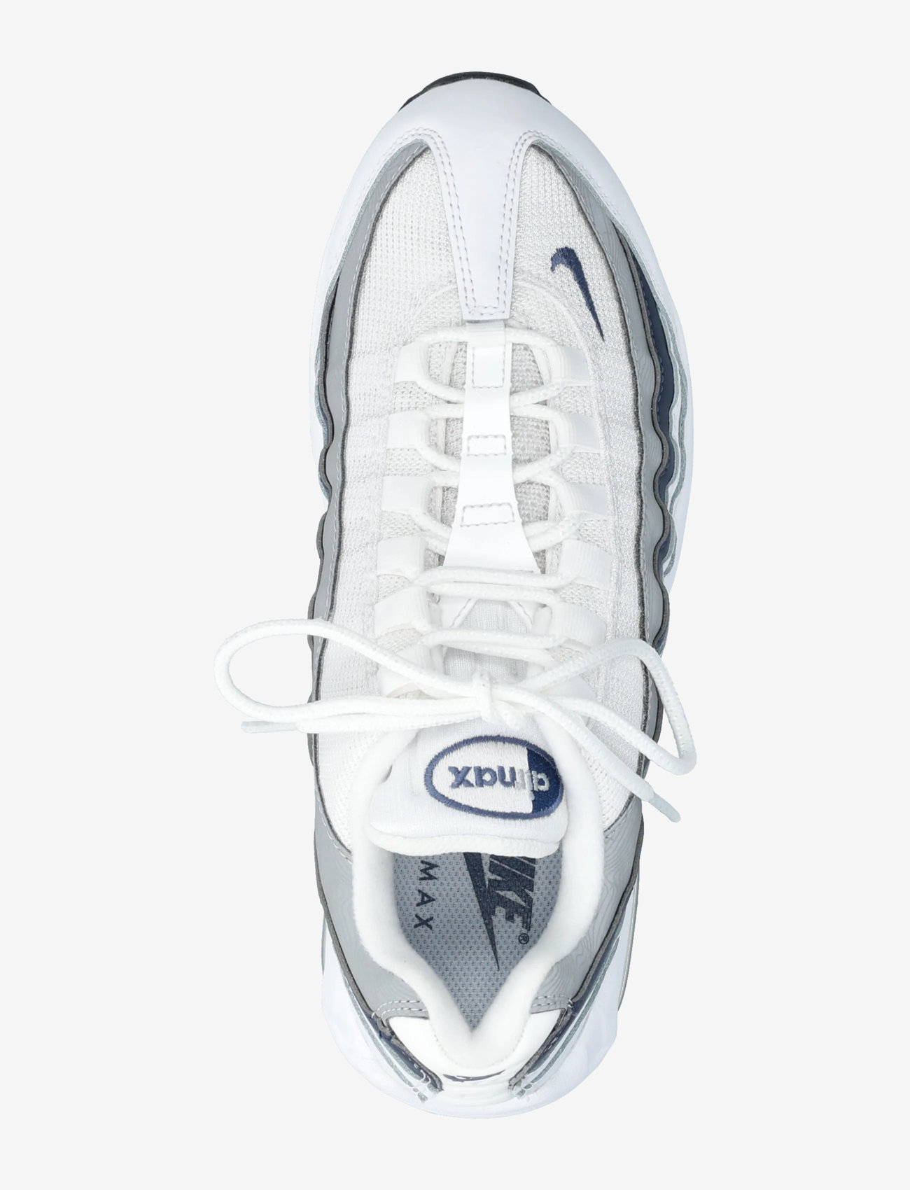 Nike - NIKE AIR MAX 95 OG - white/white-diffused blue-midnight navy - 3