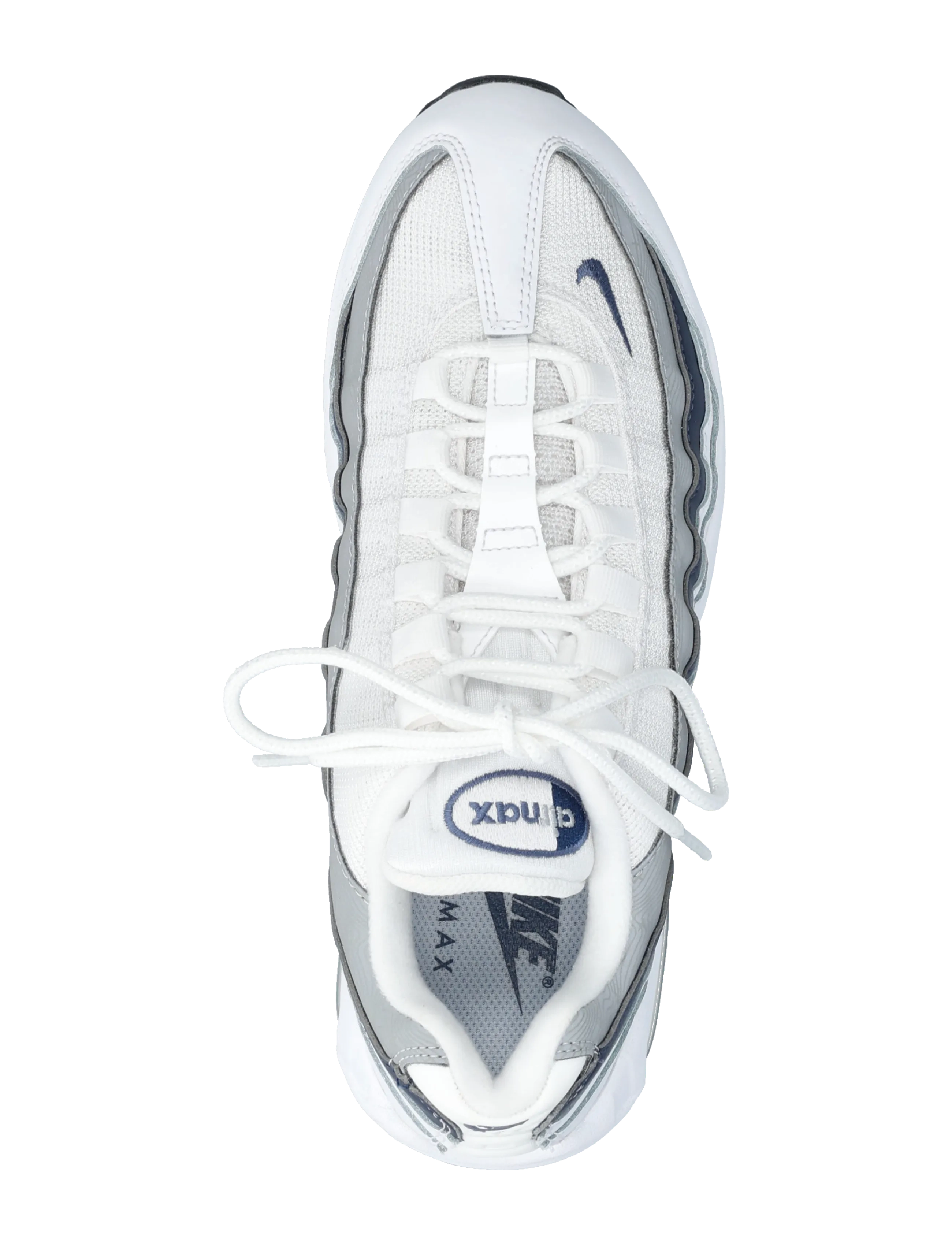 Nike - NIKE AIR MAX 95 OG - white/white-diffused blue-midnight navy - 3