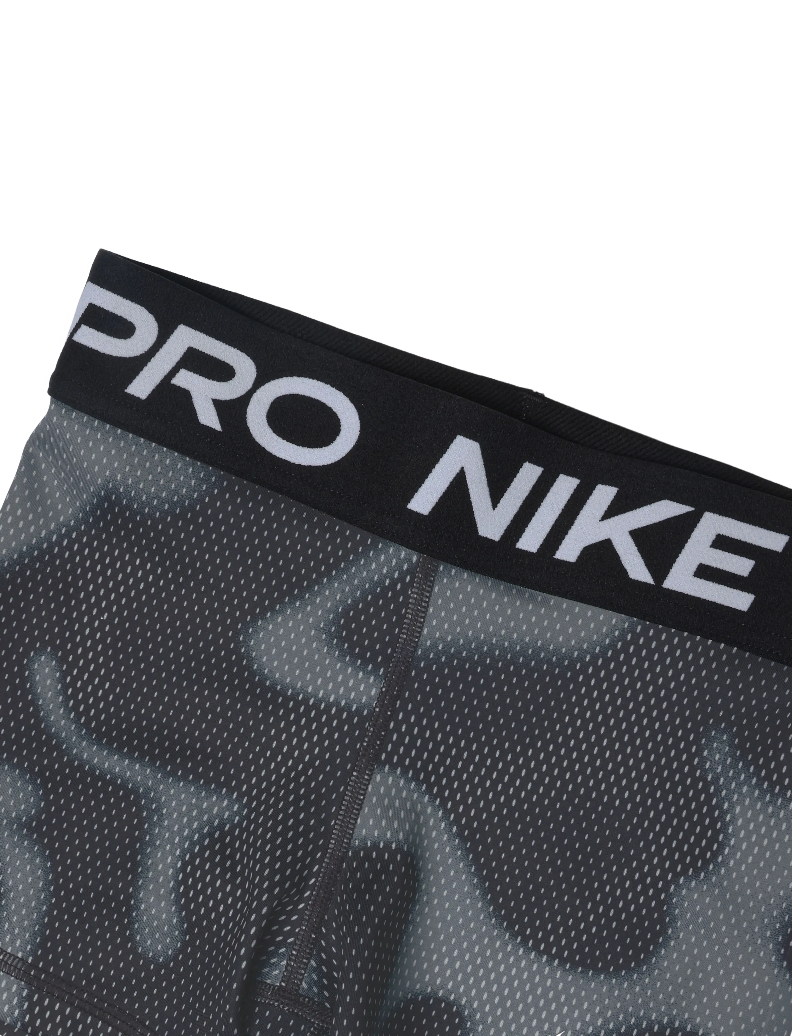 Nike - G NP DF 3" SHORT AOP VNR - black/white/white - 2