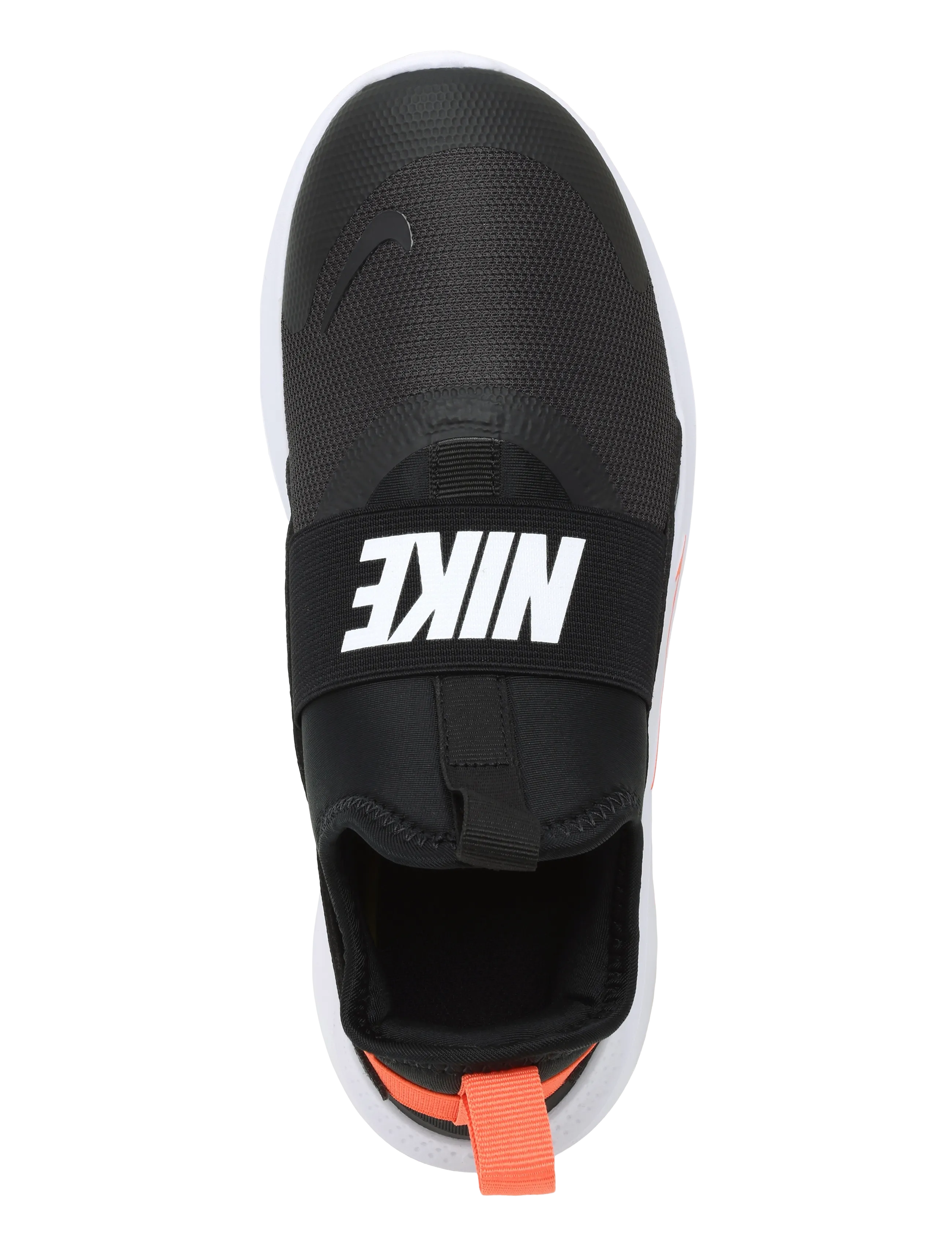 Nike - FLEX RUNNER 4 (GS) - løbesko - black/turf orange-white - 3