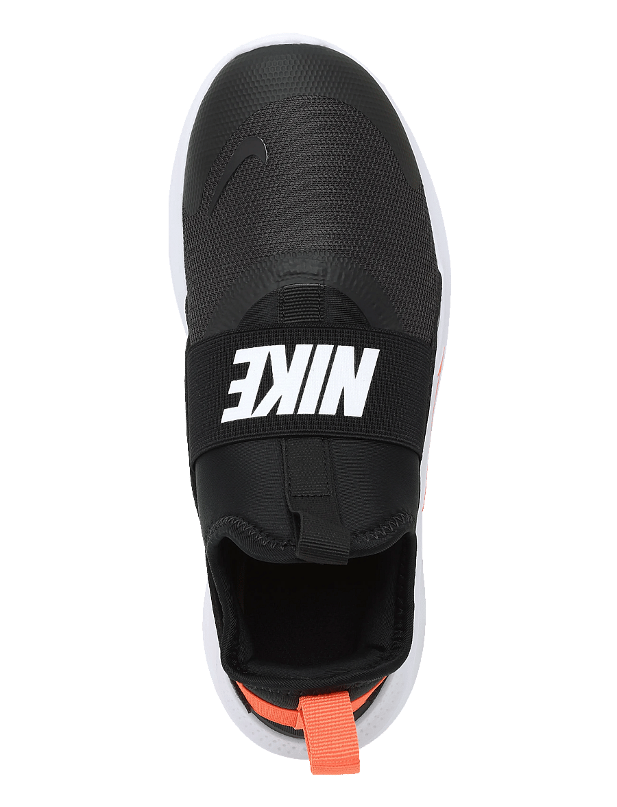 Nike - FLEX RUNNER 4 (GS) - løbesko - black/turf orange-white - 3