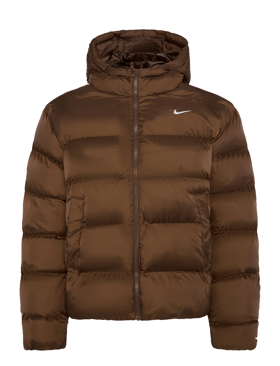 Nike - Nike Sportswear Classic Women Jacket - winter jackets - cacao wow/sail - 0