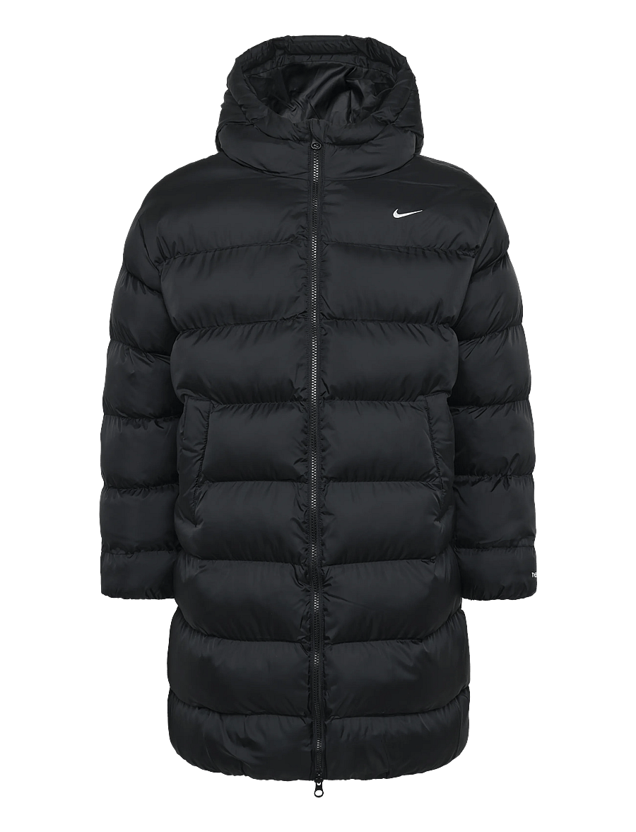 Nike - W NK TF SYN CLSSC PARKA - jacken - black/sail - 0