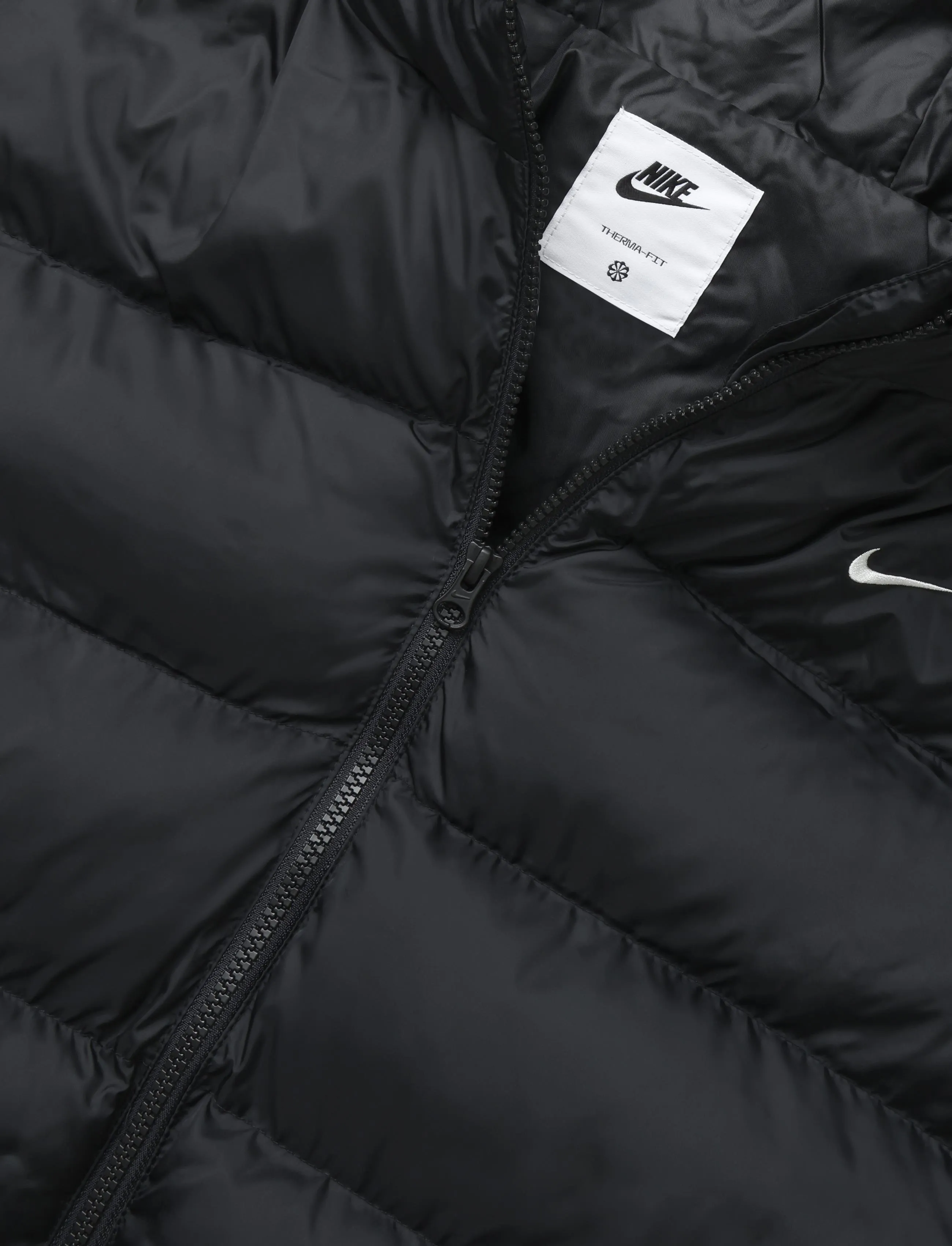 Nike - W NK TF SYN CLSSC PARKA - jacken - black/sail - 2