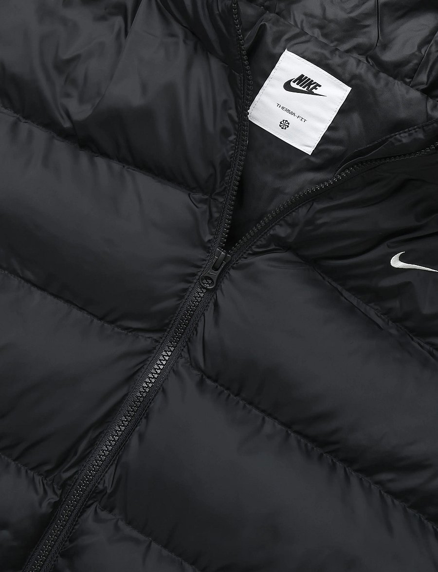 Nike - W NK TF SYN CLSSC PARKA - jacken - black/sail - 2