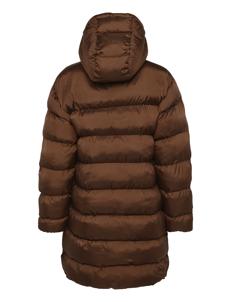 Nike - W NK TF SYN CLSSC PARKA - jackets - cacao wow/sail - 1