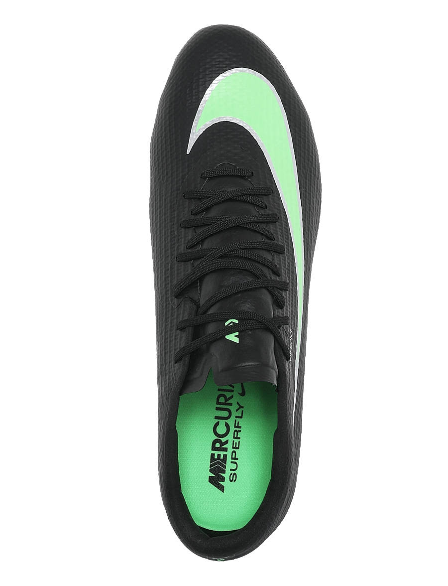 Nike - ZM SUPERFLY 11 PRO FG - fußballstiefel - black/illusion green-black - 3