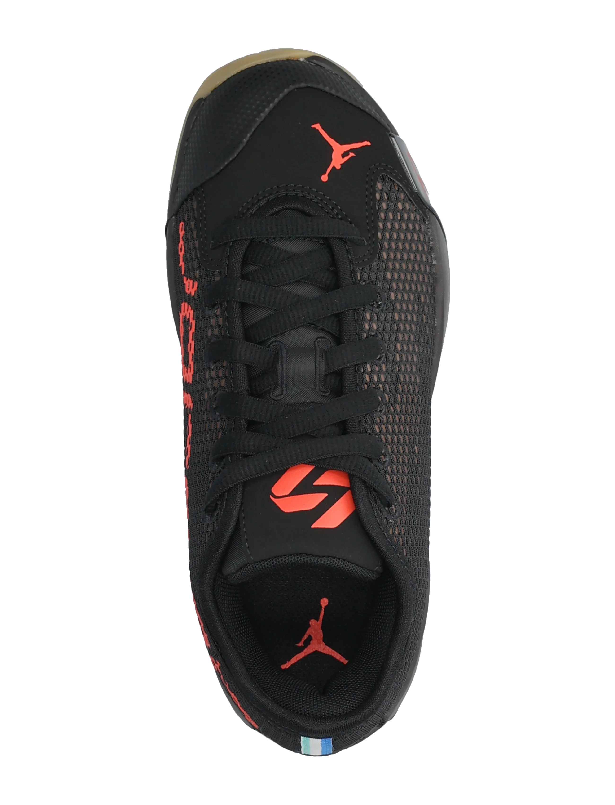 Nike - JORDAN LUKA 77 (GS) - niedriger schnitt - black/infrared 23-fauna brown - 3