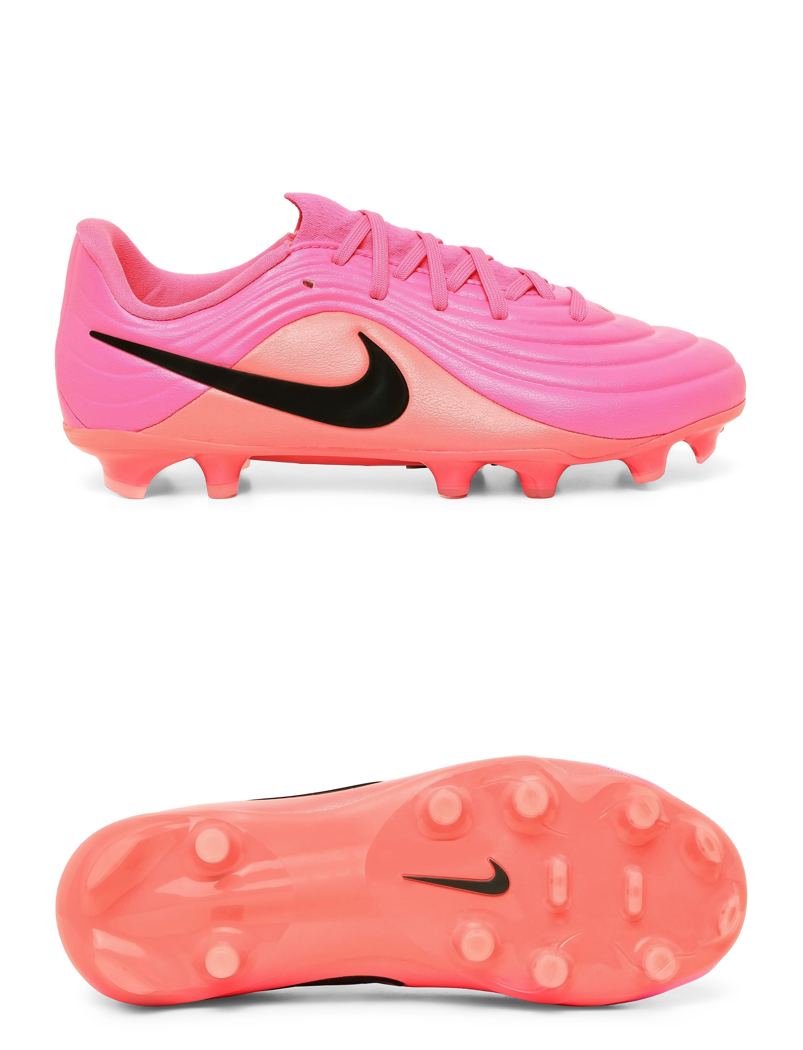 Nike Jr Tiempo Maestro Acad Fg/Mg T, Børn, Fodboldstøvler til Fast Underlag, Pink, Str: 35.5