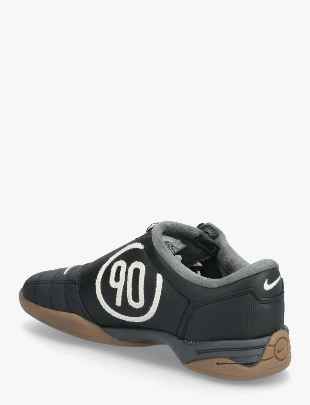 Nike - NIKE T90 - låga sneakers - black/coconut milk-gum dark brown - 2