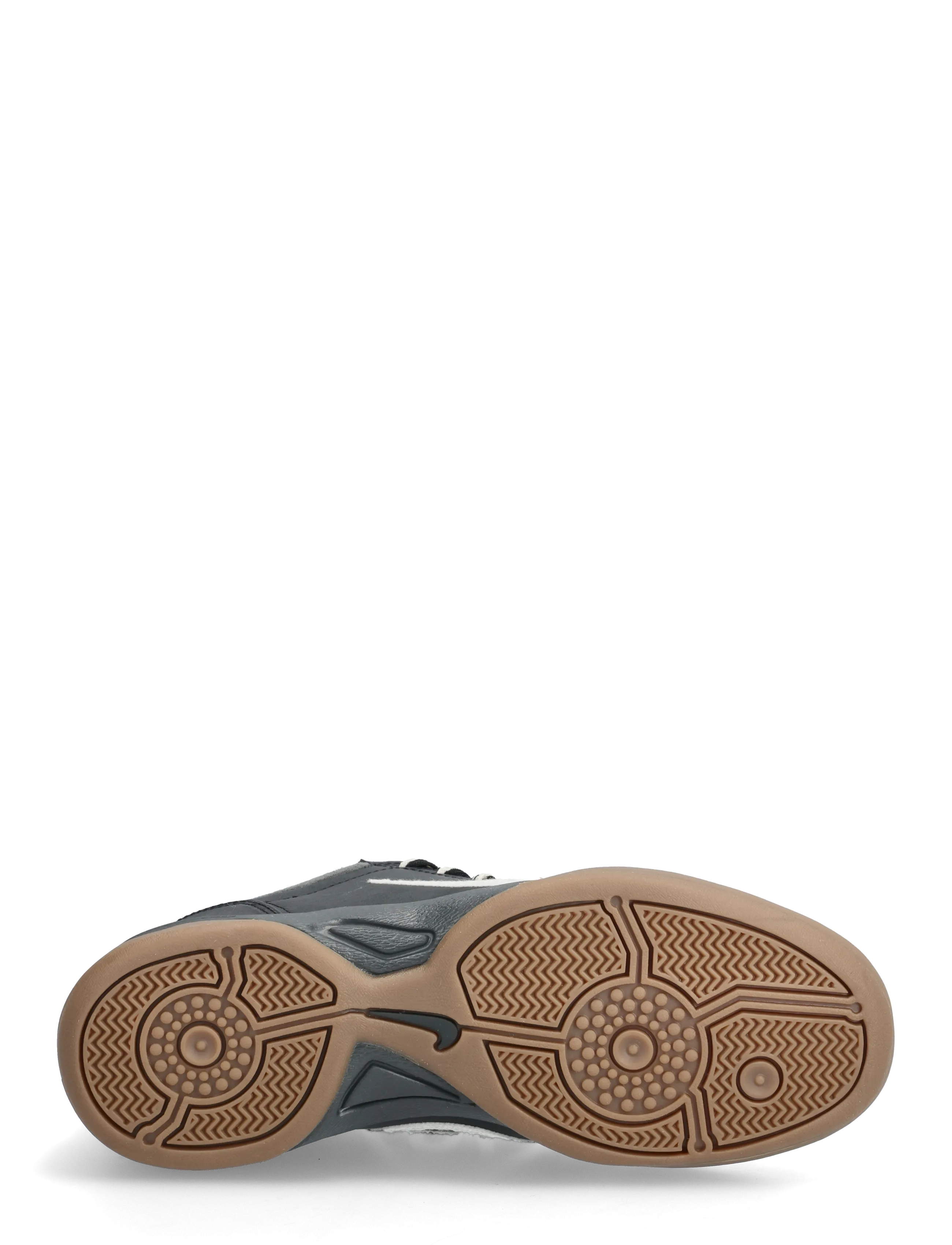 Nike - NIKE T90 - lage sneakers - black/coconut milk-gum dark brown - 4
