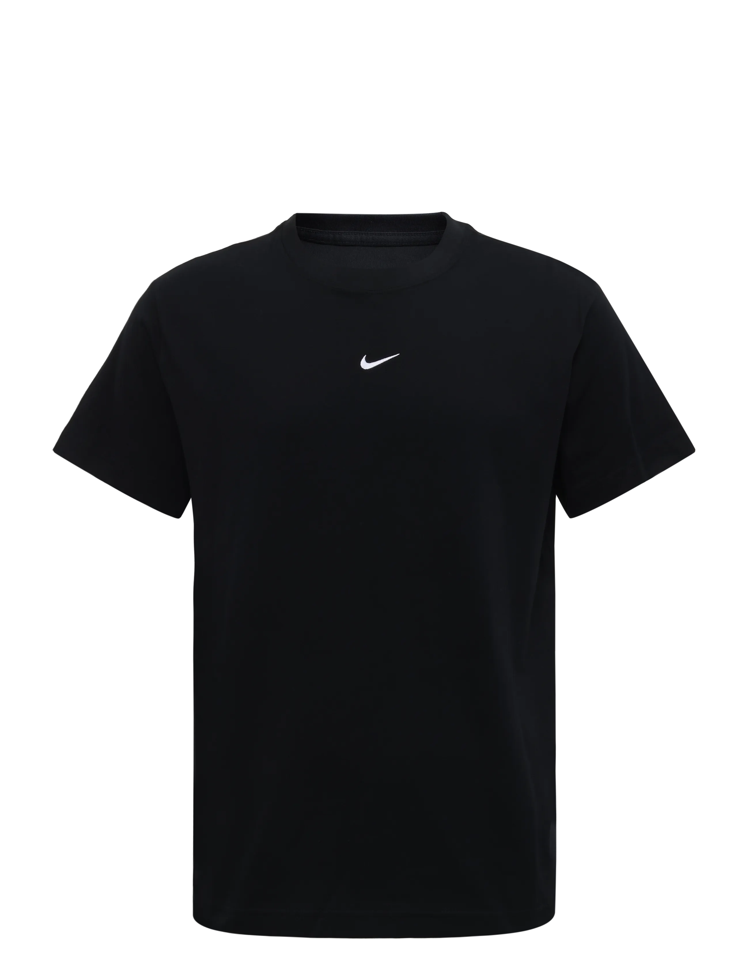 Nike W NSW CLASSIC SS TEE - T-Shirts - BLACK/WHITE / black