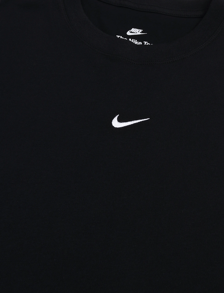 Nike - W NSW CLASSIC SS TEE - t-shirts - black/white - 2