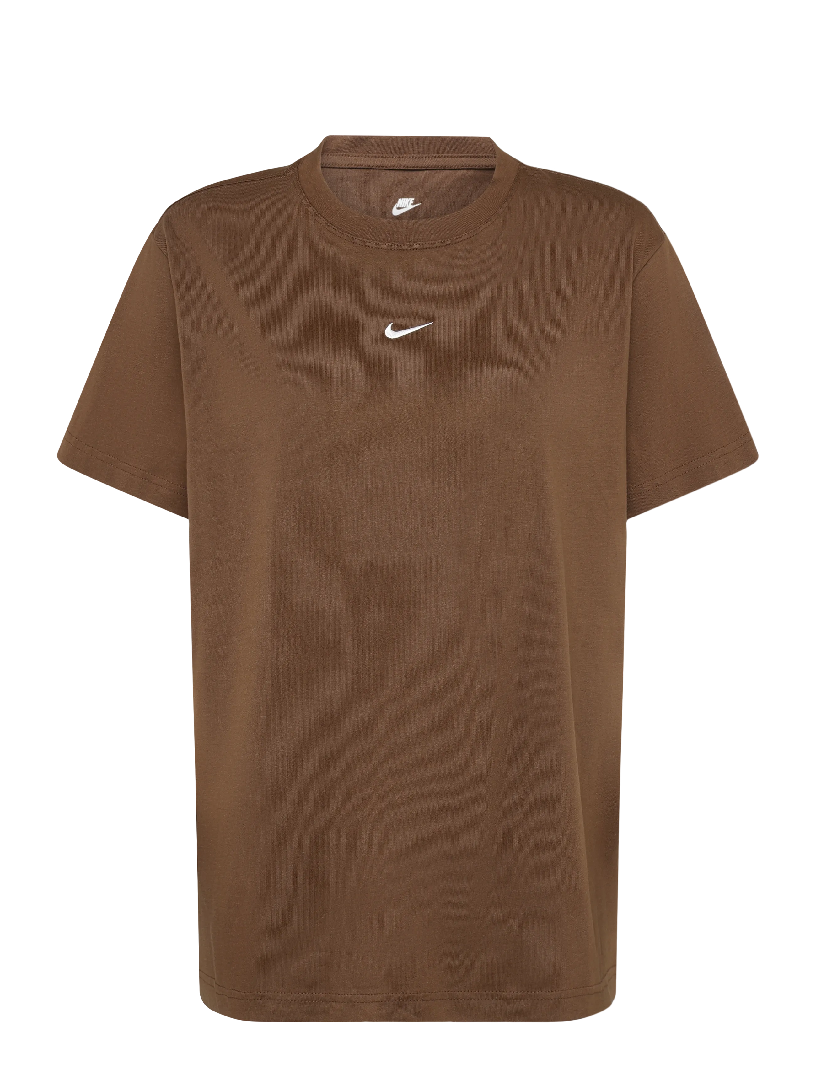 Nike W NSW CLASSIC SS TEE - Tops & T-shirts - CACAO WOW / brown