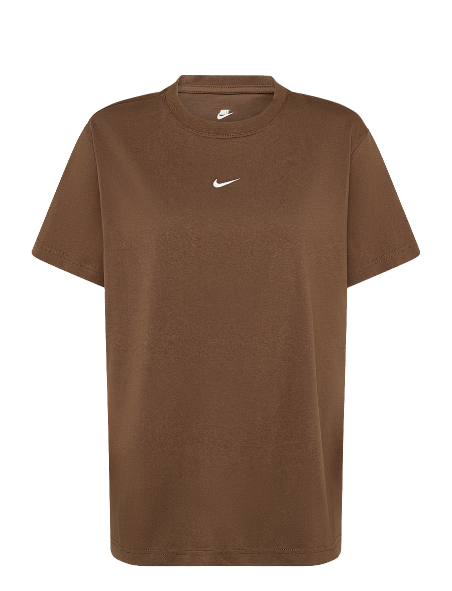 Nike - W NSW CLASSIC SS TEE - t-shirts - cacao wow - 0