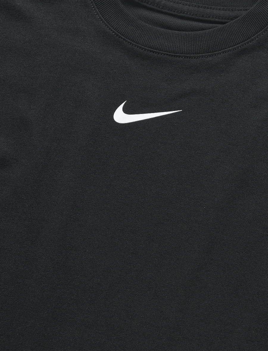 Nike - B NP DF SS PERFORMANCE TOP - spordisärgid - black/white - 2