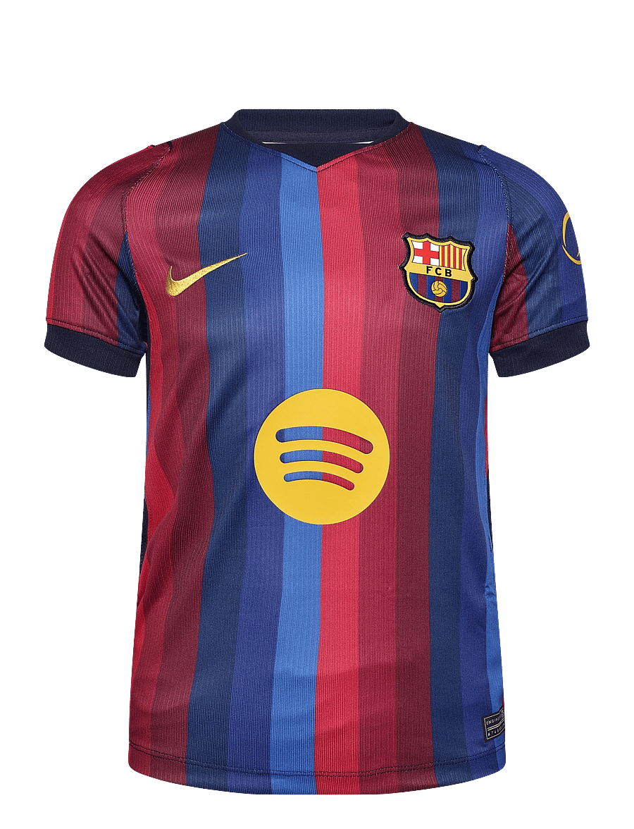 Nike - FCB Y NK DF JSY SS STAD HM - sporditopid - deep garnet/blue void/mineral - 0