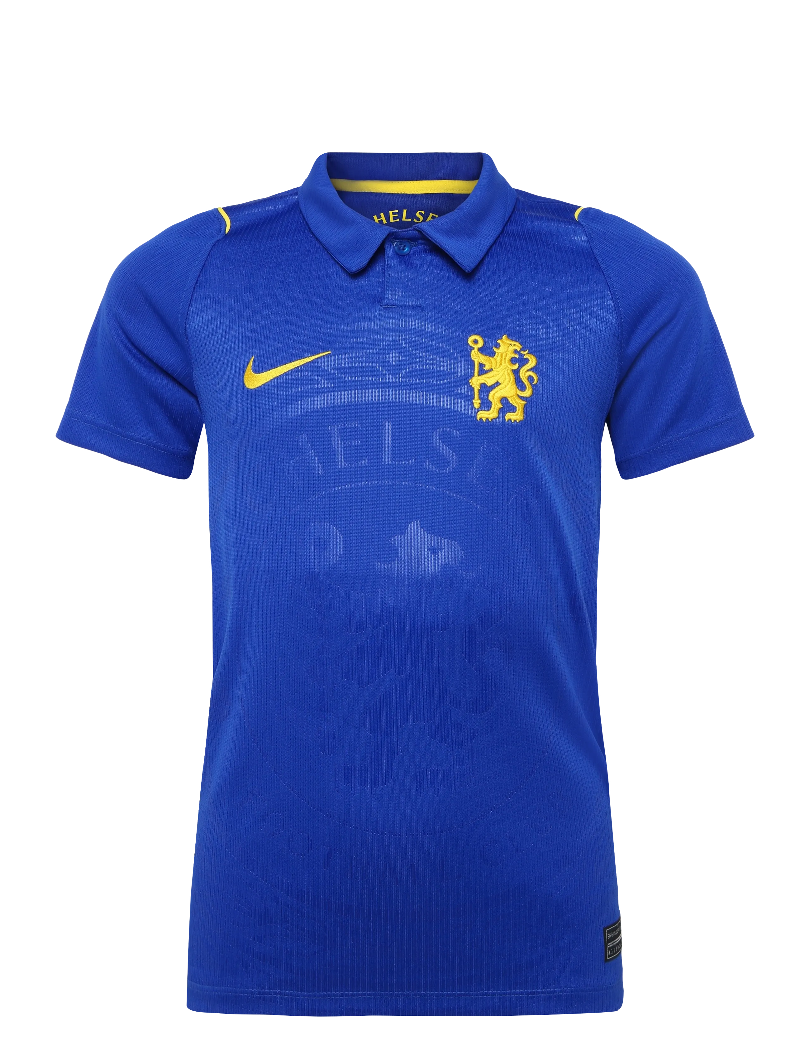 Nike CFC Y NK DF JSY SS STAD HM - Football - BRIGHT BLUE/MIDWEST GOLD/MIDWE / blue
