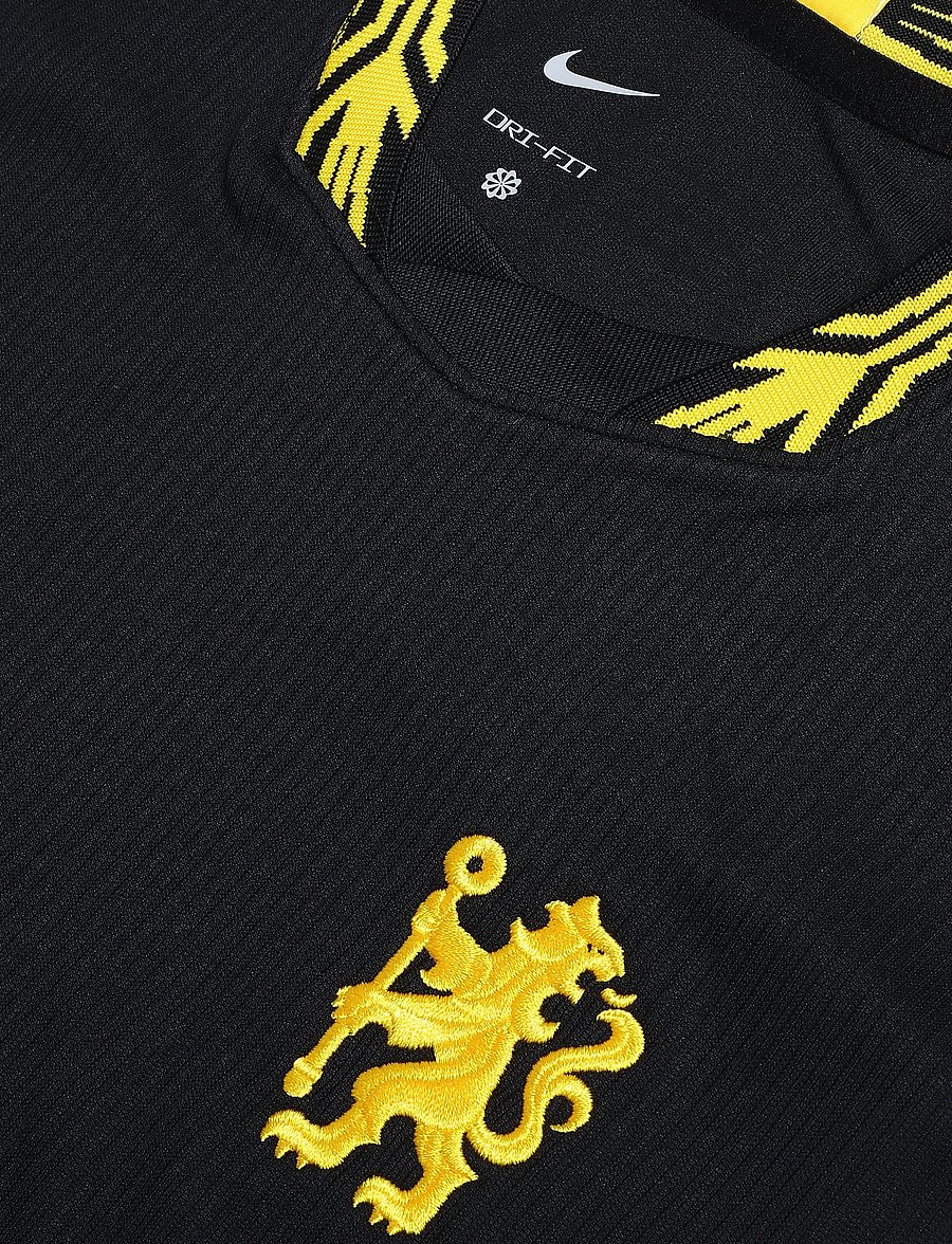 Nike - CFC Y NK DF JSY SS STAD AW - sporditopid - black/midwest gold/midwest gol - 2