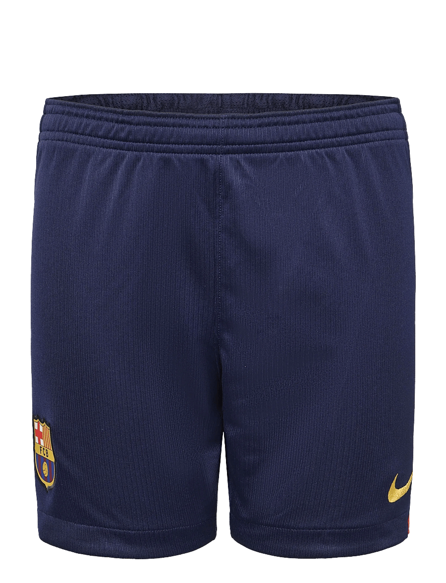 Nike - FC Barcelona 2026-27 Stadium Home Kids - sport-shorts - blackened blue/mineral yellow - 0