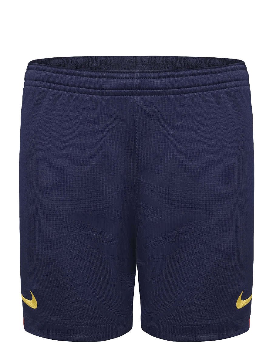 Nike - FCB Y NK DF SHORT STAD HM - sport-shorts - blackened blue/mineral yellow - 0