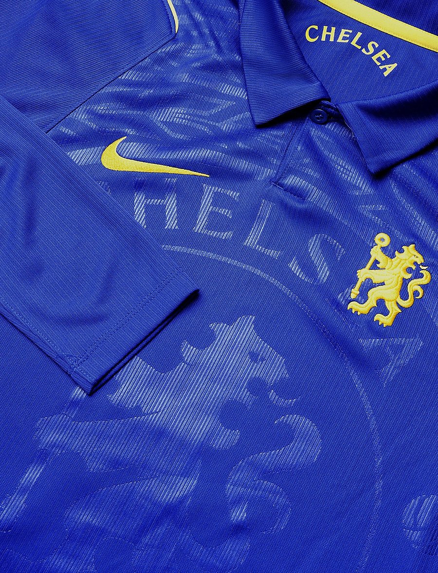 Nike - Chelsea FC Home Shirt 2026/27 Long Sleeves - football shirts - bright blue/midwest gold/midwe - 2
