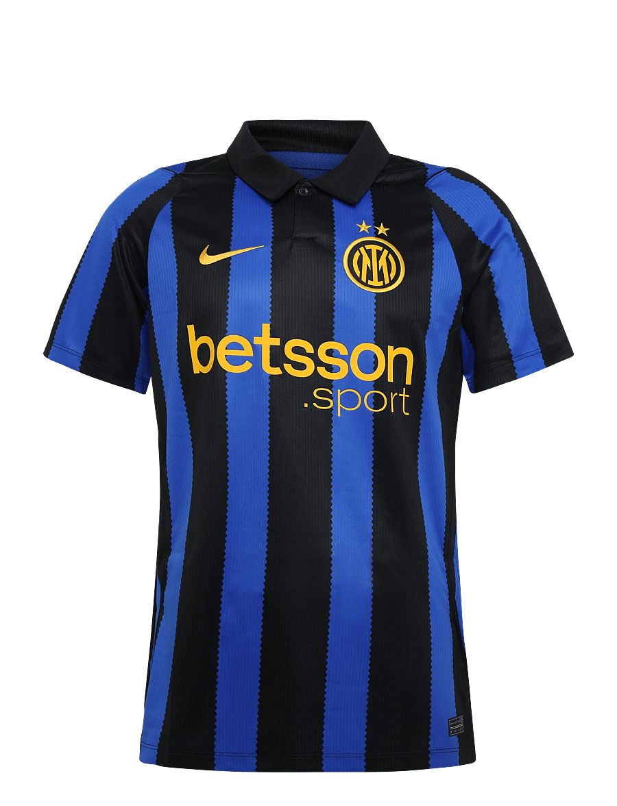 Nike - INTER M NK DF JSY SS STAD HM - fußballoberteile - lyon blue/black/university gol - 0