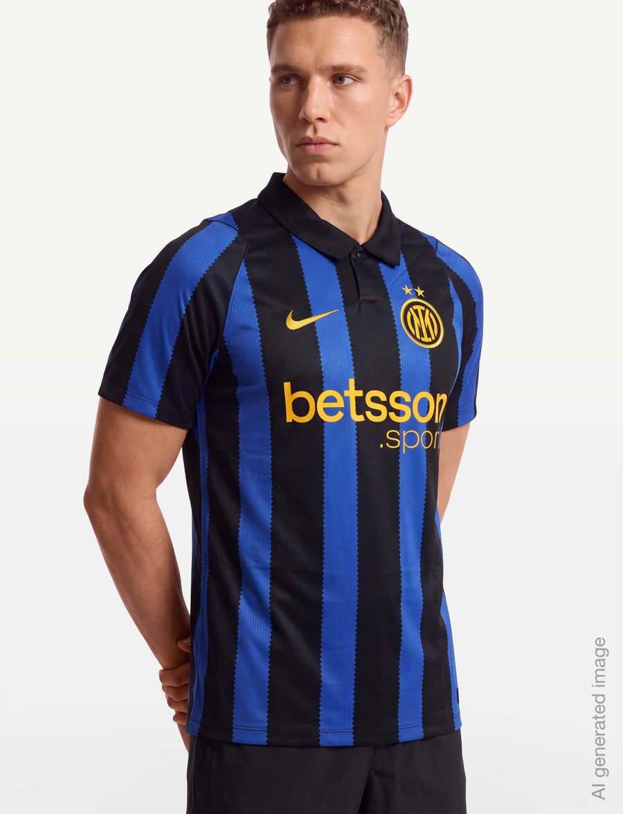 Nike - Inter Milan Home jersey 26/27 - football shirts - lyon blue/black/university gol - 3