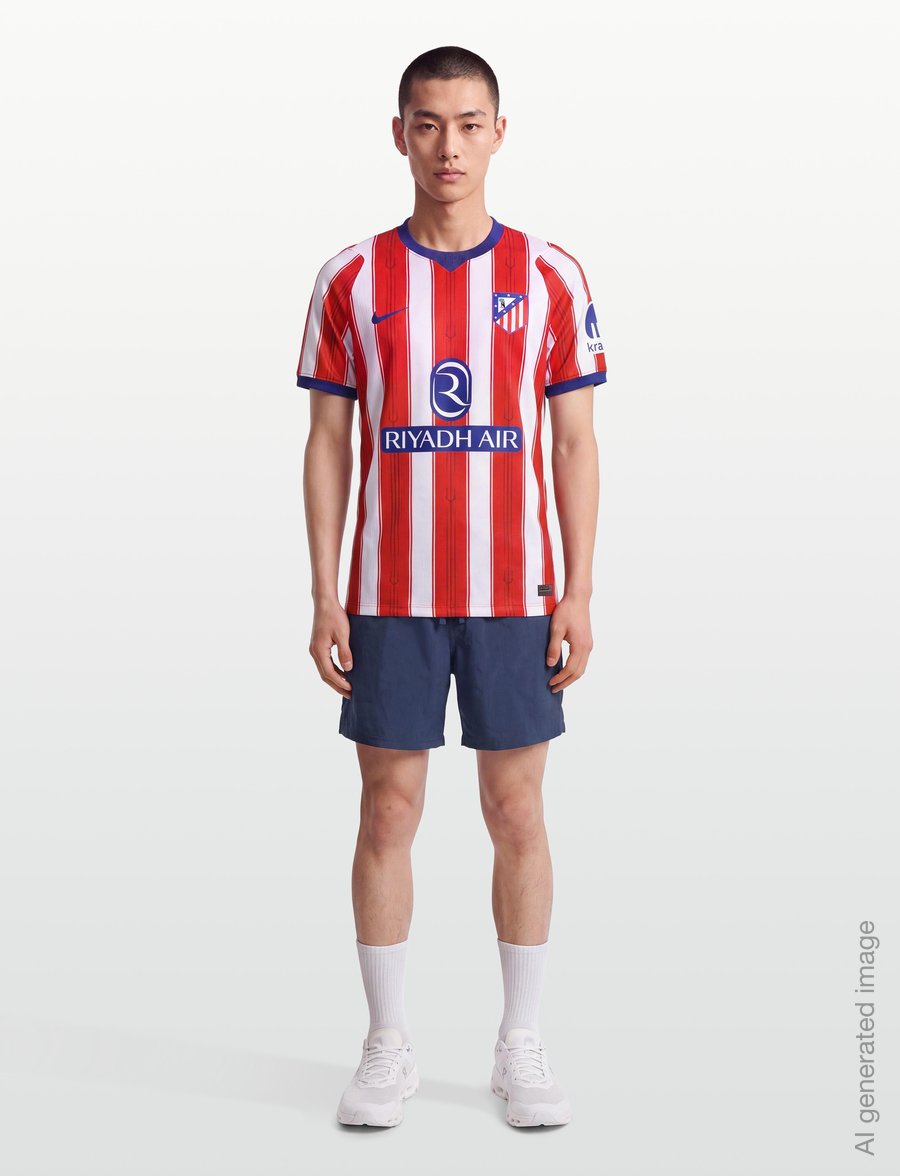 Nike - Atletico Madrid Nike Home Jersey 26/27 - fótboltatreyjur - white/university red/deep roya - 0