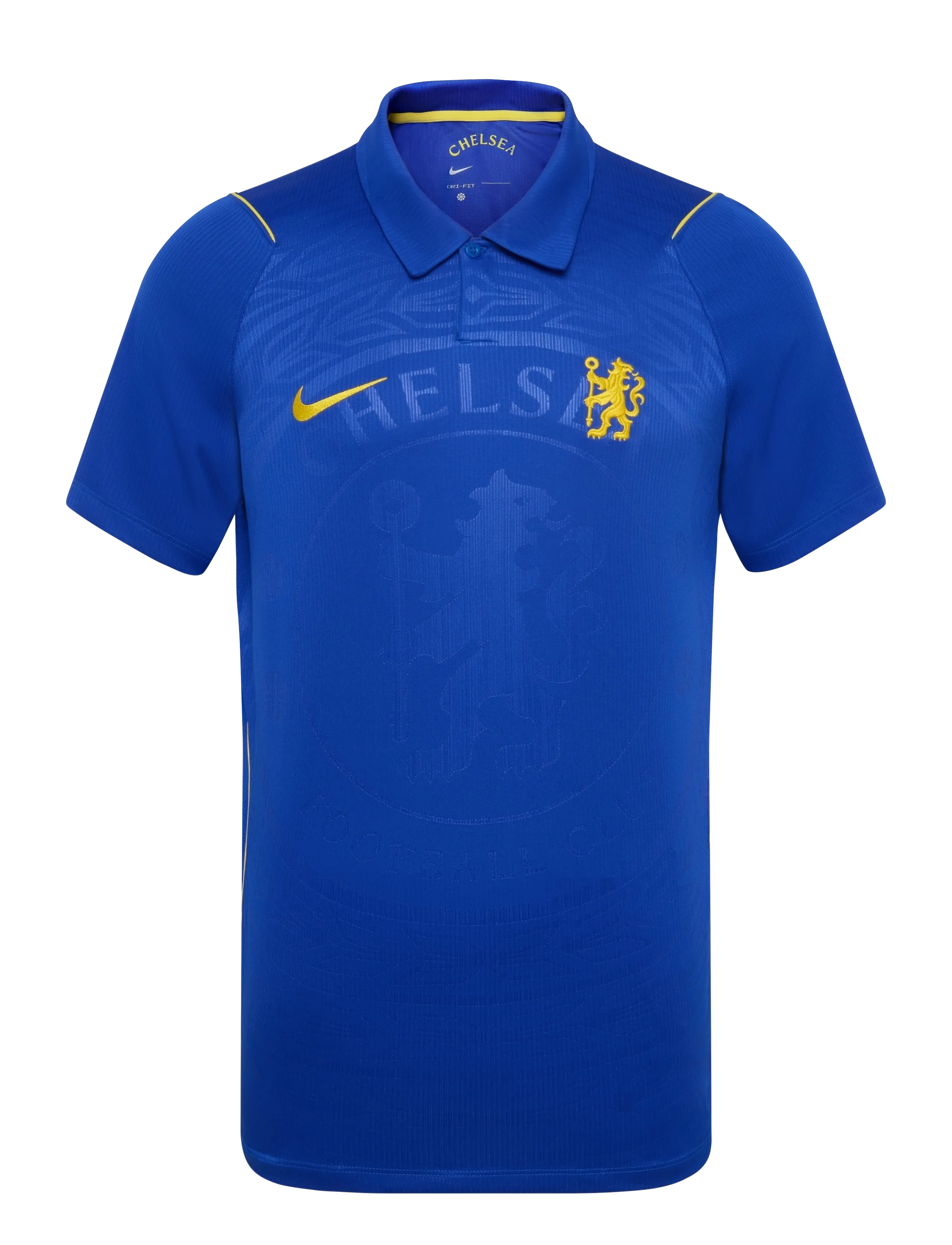 Nike CFC M NK DF JSY SS STAD HM - Neuheiten - BRIGHT BLUE/MIDWEST GOLD/MIDWE / blue
