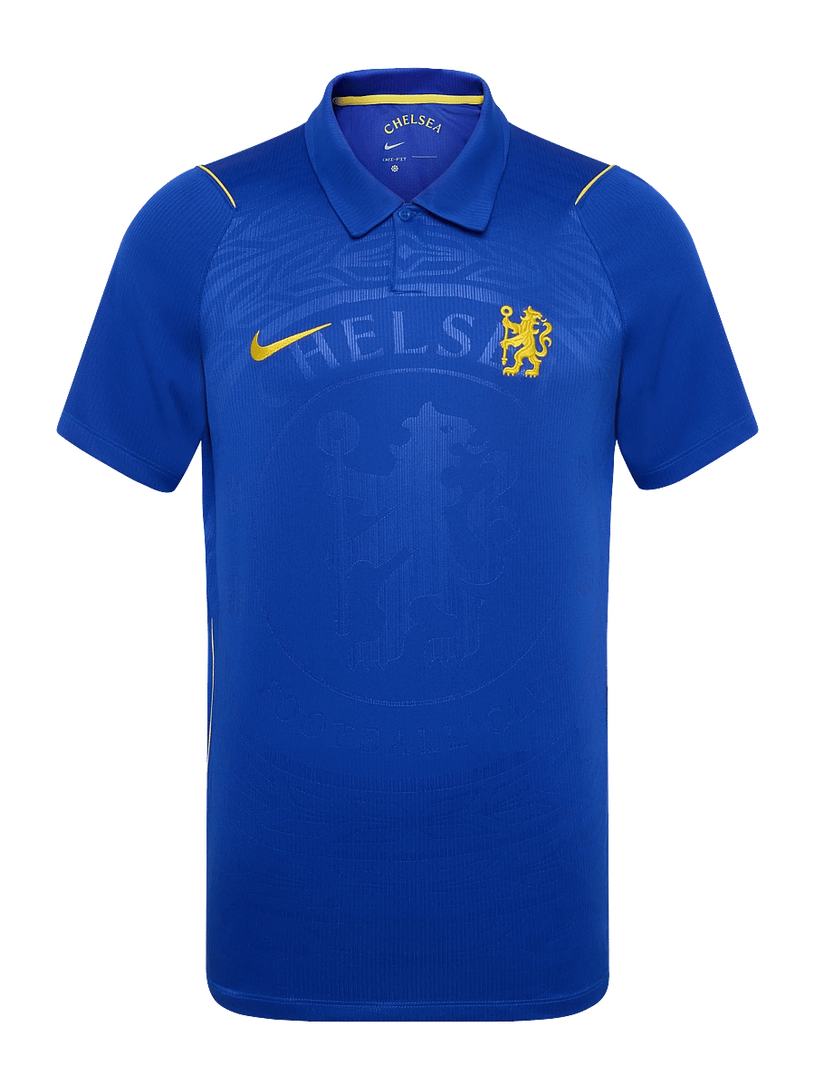 Nike - CFC M NK DF JSY SS STAD HM - fußballoberteile - bright blue/midwest gold/midwe - 0