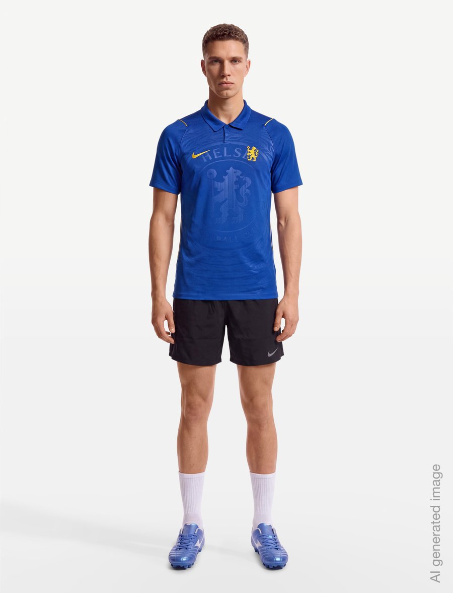 Nike - Chelsea FC 2026/27 Stadium Home Shirt - futbola krekli - bright blue/midwest gold/midwe - 0