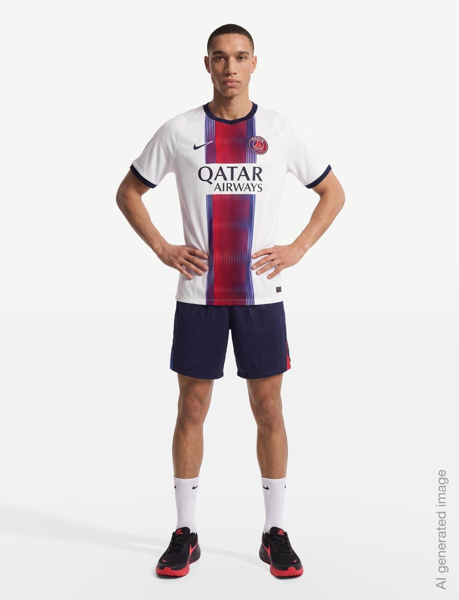 Nike - Paris Saint-Germain 2026/27 Stadium Away - fotbollströjor - white/college navy/college nav - 0