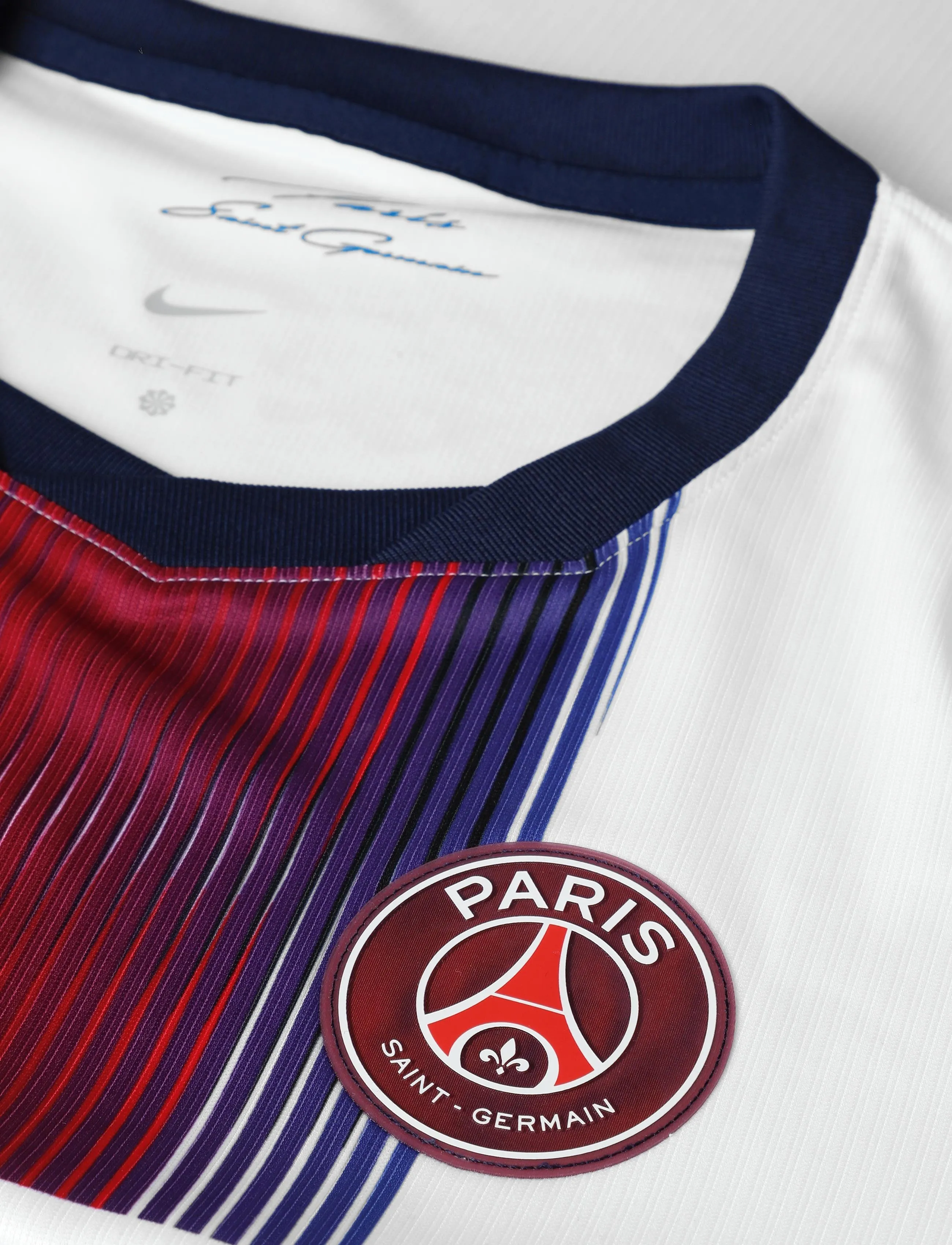 Nike - PSG M NK DF JSY SS STAD AW - white/college navy/college nav - 2