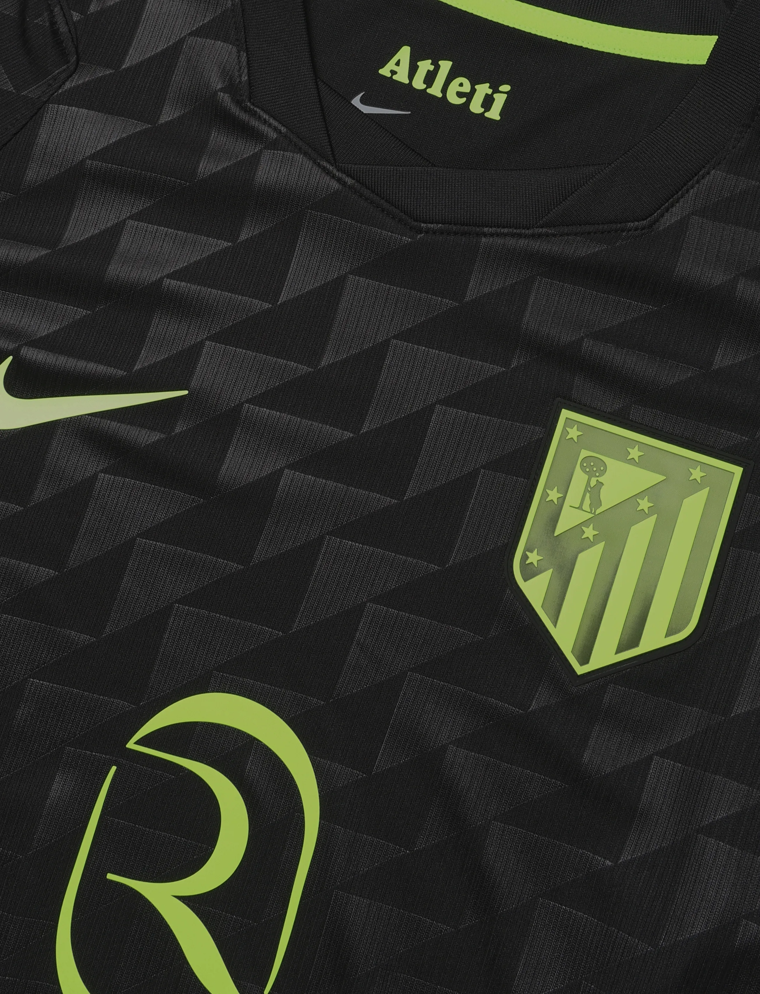 Nike - ATM M NK DF JSY SS STAD AW - black/volt/volt - 2