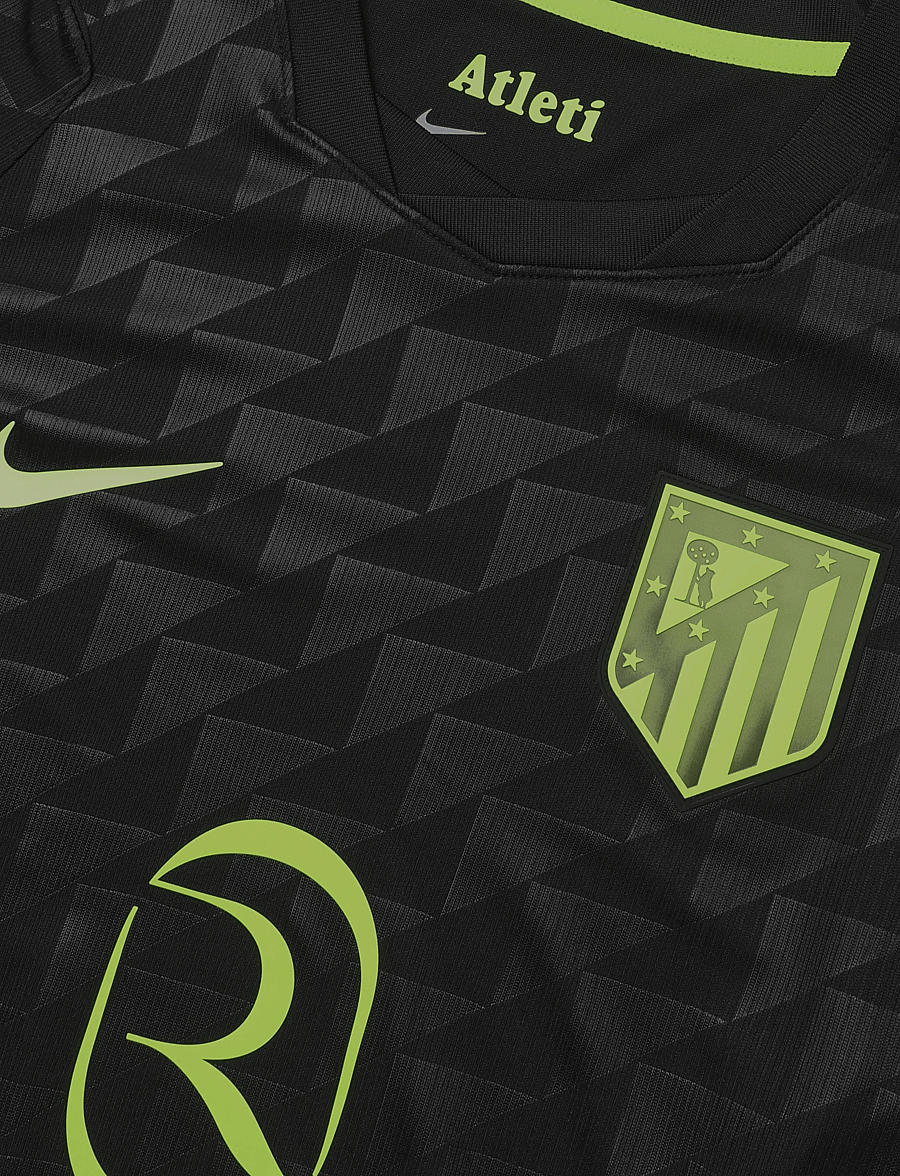 Nike - ATM M NK DF JSY SS STAD AW - black/volt/volt - 2