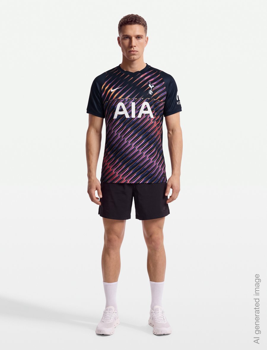Nike - Tottenham 2026/27 Men's Stadium Away Jersey - football shirts - obsidian/white/white - 0