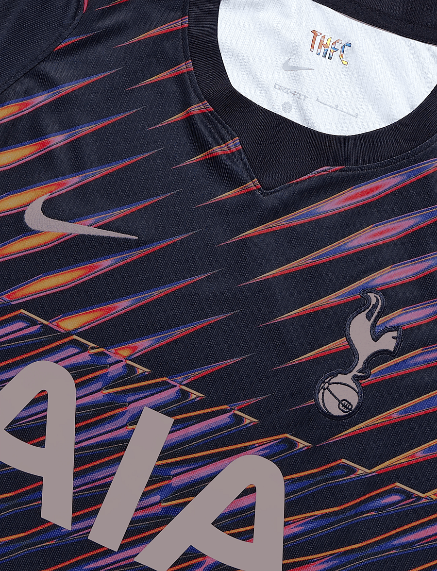 Nike - THFC MNK DF JSY SS STAD AW - football shirts - obsidian/white/white - 2