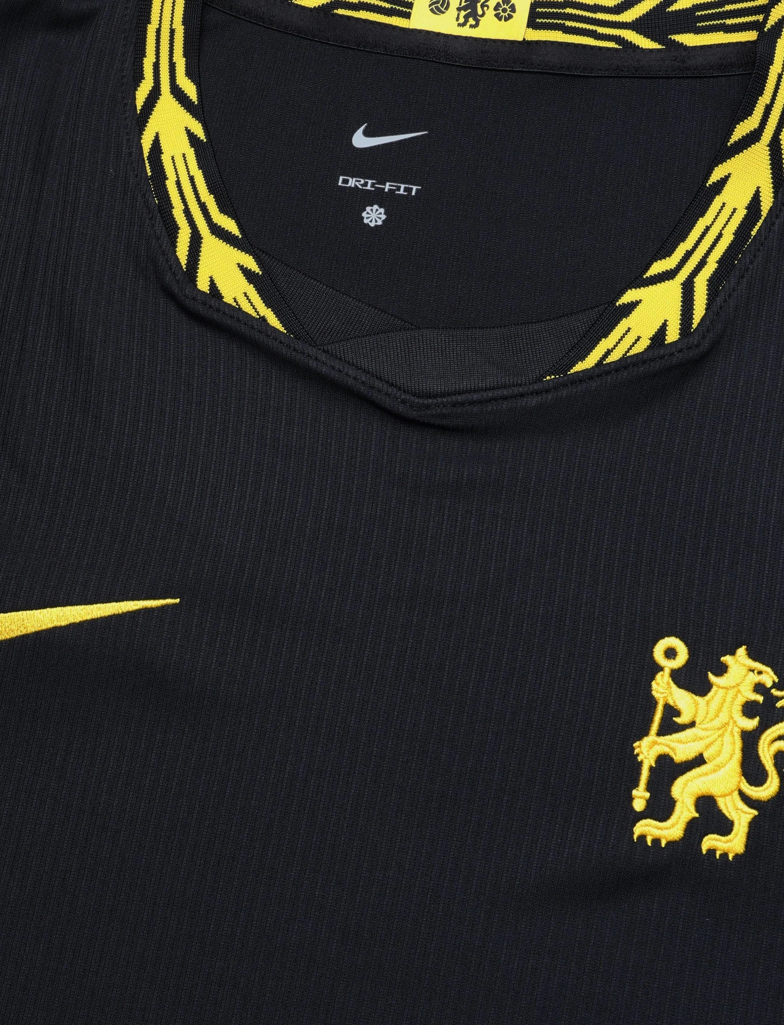 Nike - Chelsea FC Nike Dri-Fit Away Jersey 26/27 - fußballoberteile - black/midwest gold/midwest gol - 2