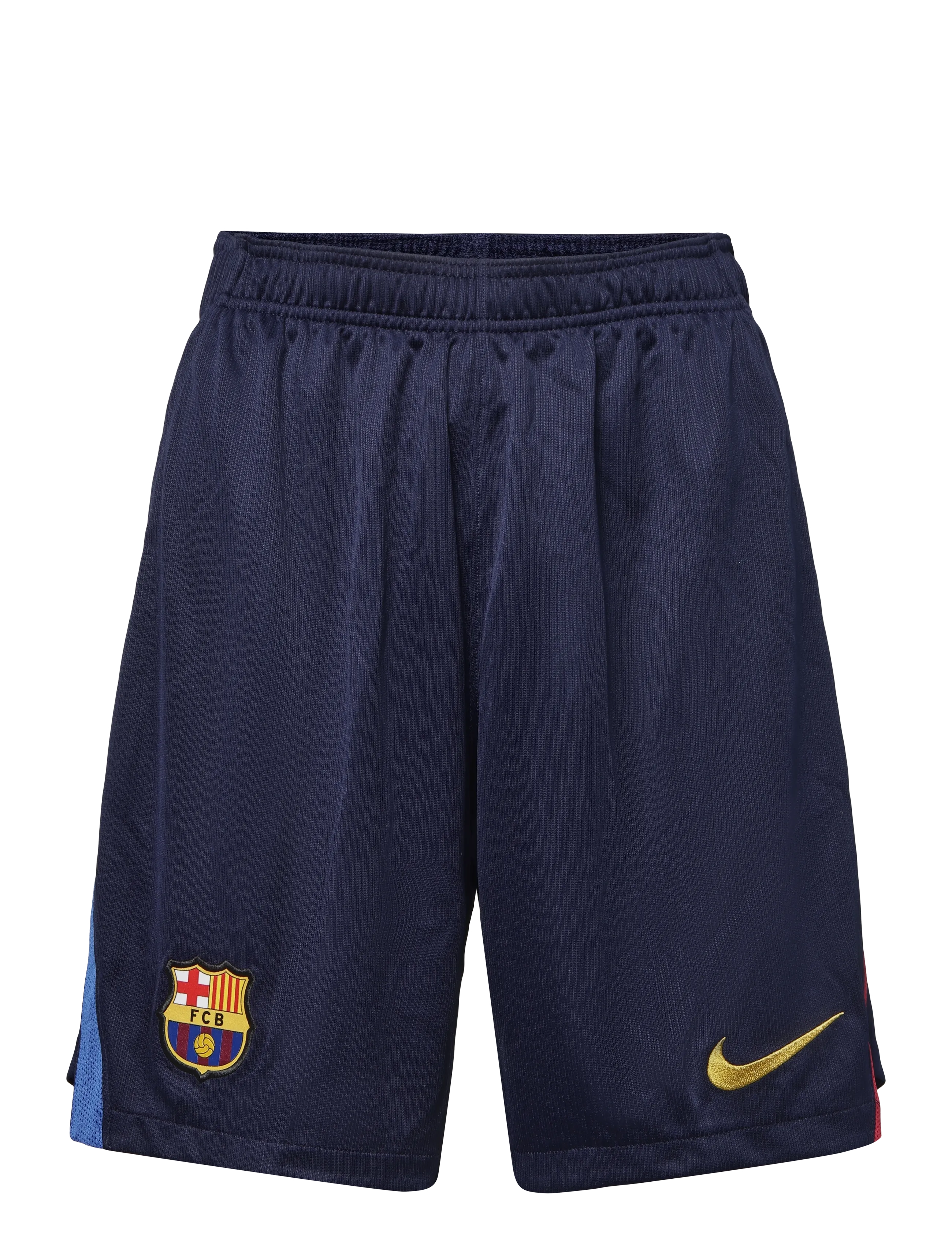 Nike F.C. Barcelona 2026/27 Stadium Home Men's Nike Dri-FIT Football Replica Shorts - Underdele - BLACKENED BLUE/MINERAL YELLOW / navy