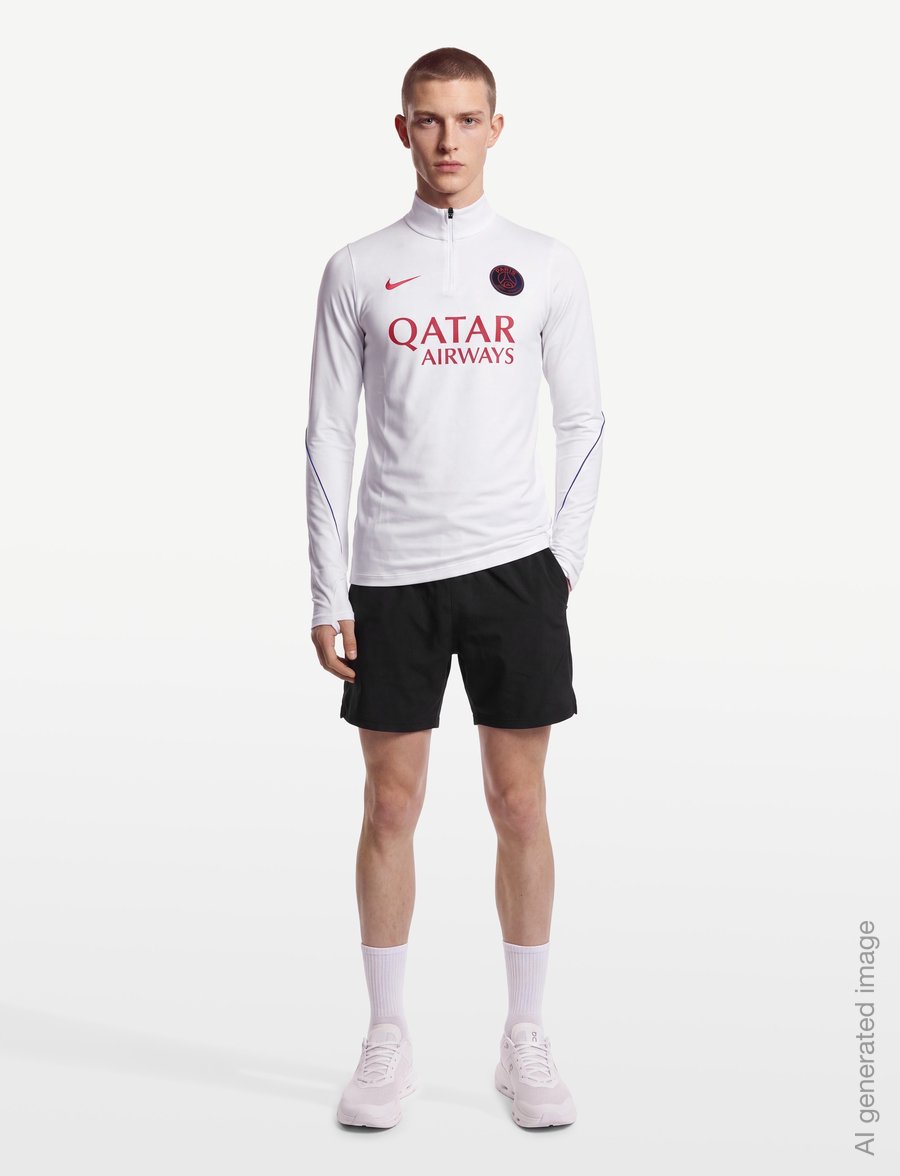 Nike - Paris Saint-Germain Strike Drill Top - top met lange mouwen - white/global red/global red - 0
