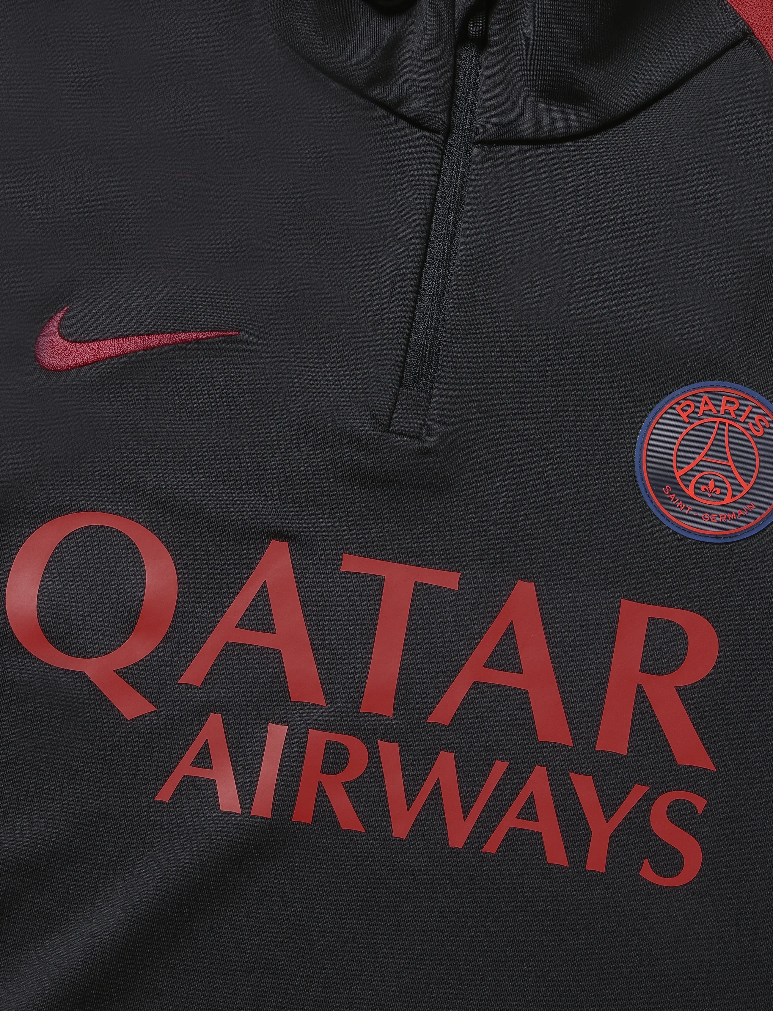 Nike - PSG M NK DF STRK DRILL TOP K - black/global red/global red - 2