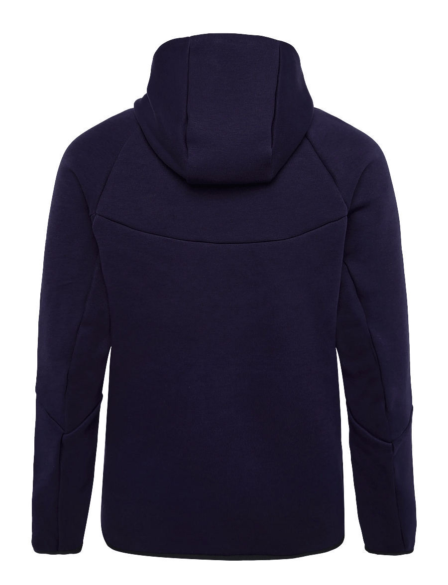 Nike - FC Barcelona Nike Tech Fleece Full-Zip Hoodie - sweatshirts - blackened blue/mineral yellow - 1