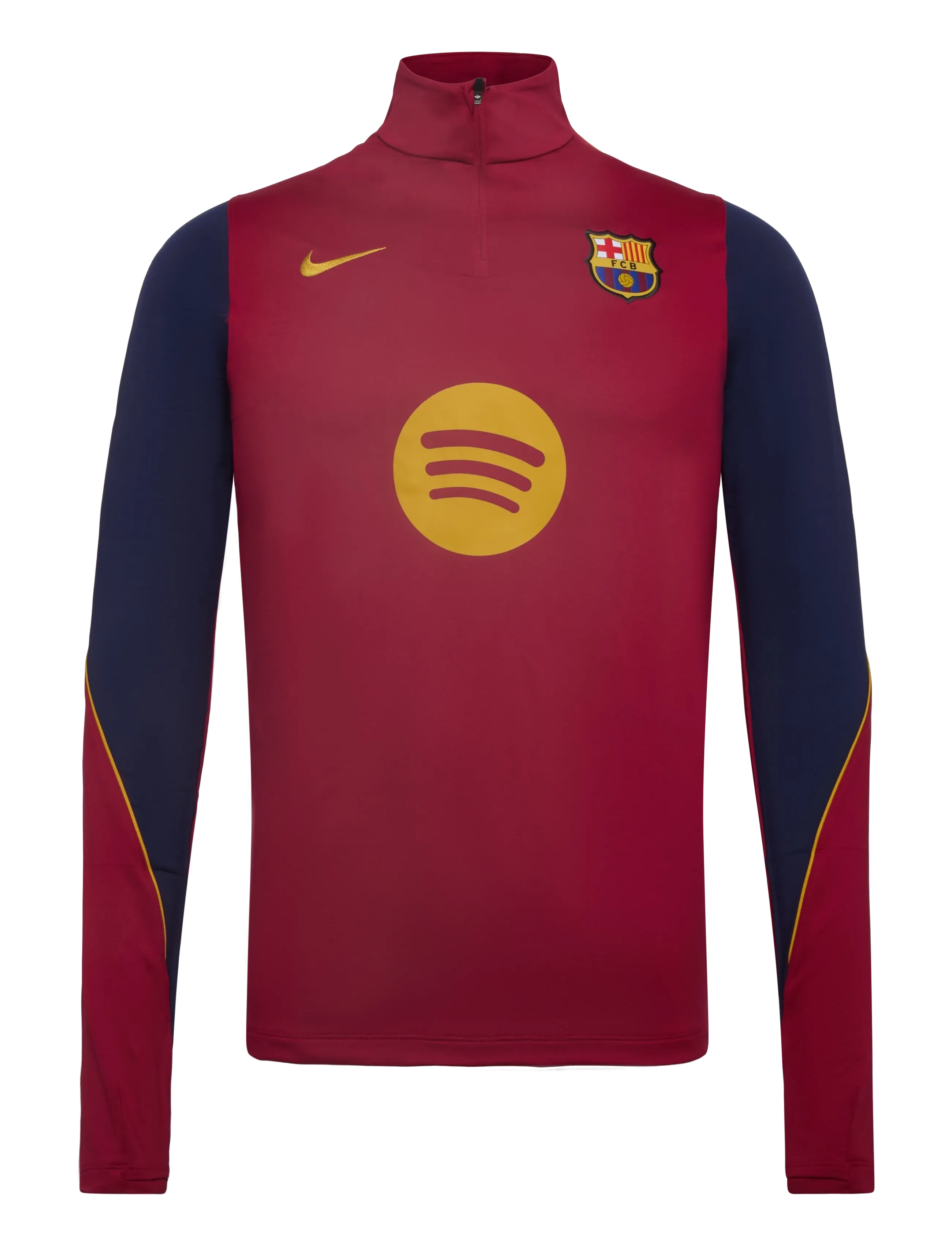 Nike FCB M NK DF STRK DRILL TOP K - Alles anzeigen - NOBLE RED/MINERAL YELLOW/MINER / red
