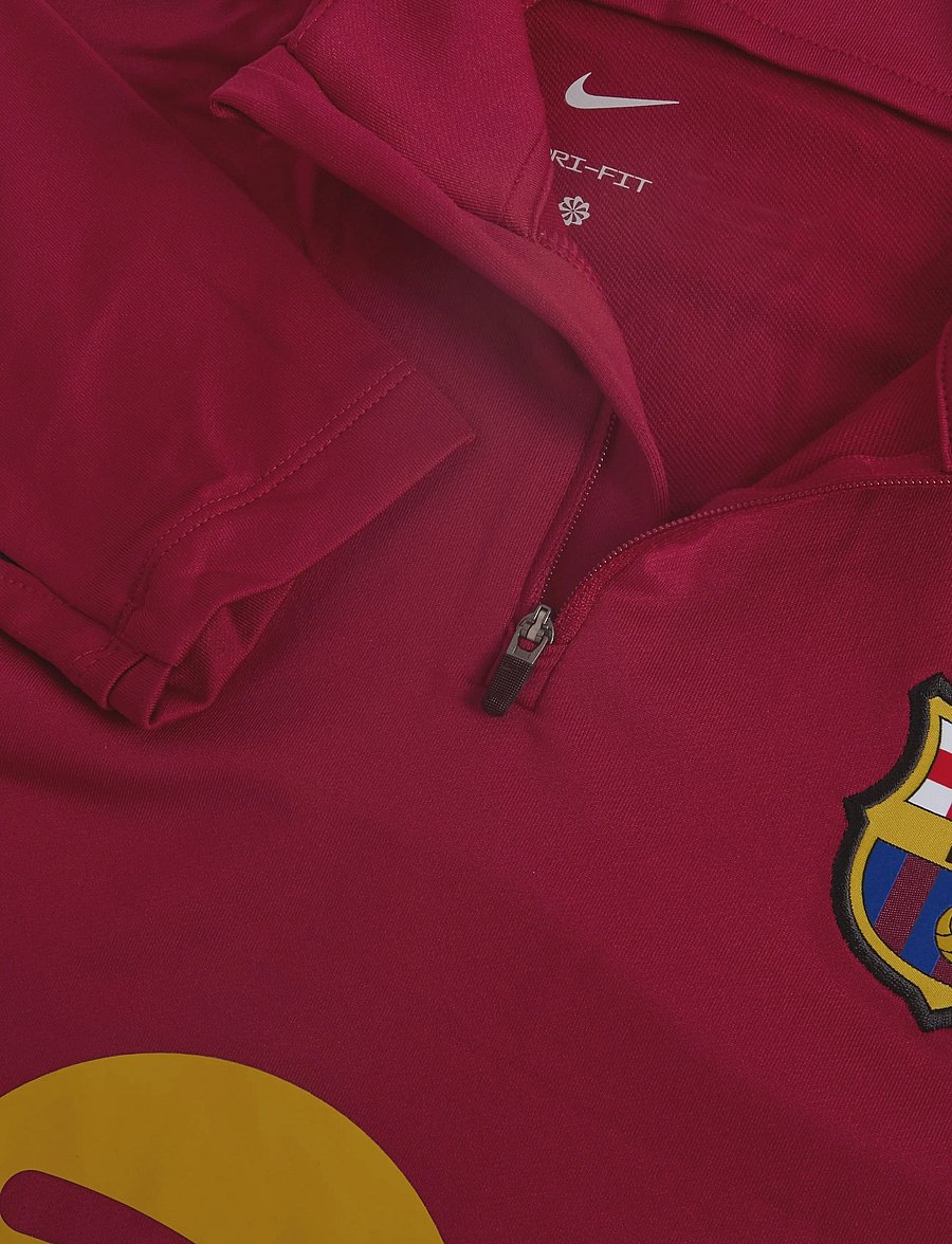 Nike - FCB M NK DF STRK DRILL TOP K - fotbollströjor - noble red/mineral yellow/miner - 2
