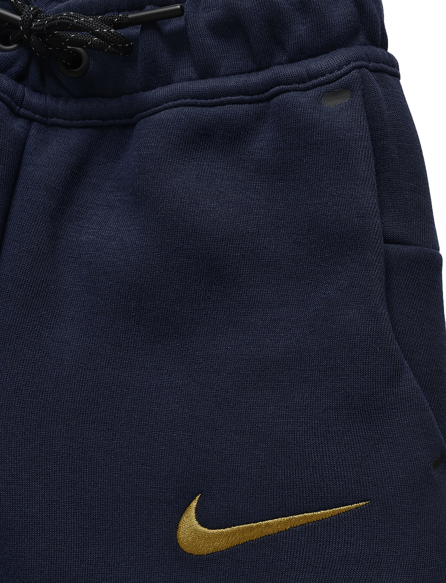 Nike - FCB B NSW TECH FLC PANT - dressipüksid - blackened blue/mineral yellow - 3