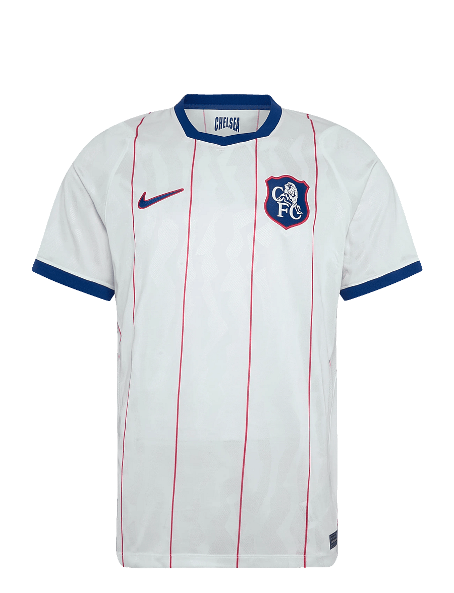 Nike - Chelsea FC Men's Stadium 3rd Jersey 26/27 - fodboldtrøjer - white/rush blue/global red/rus - 0