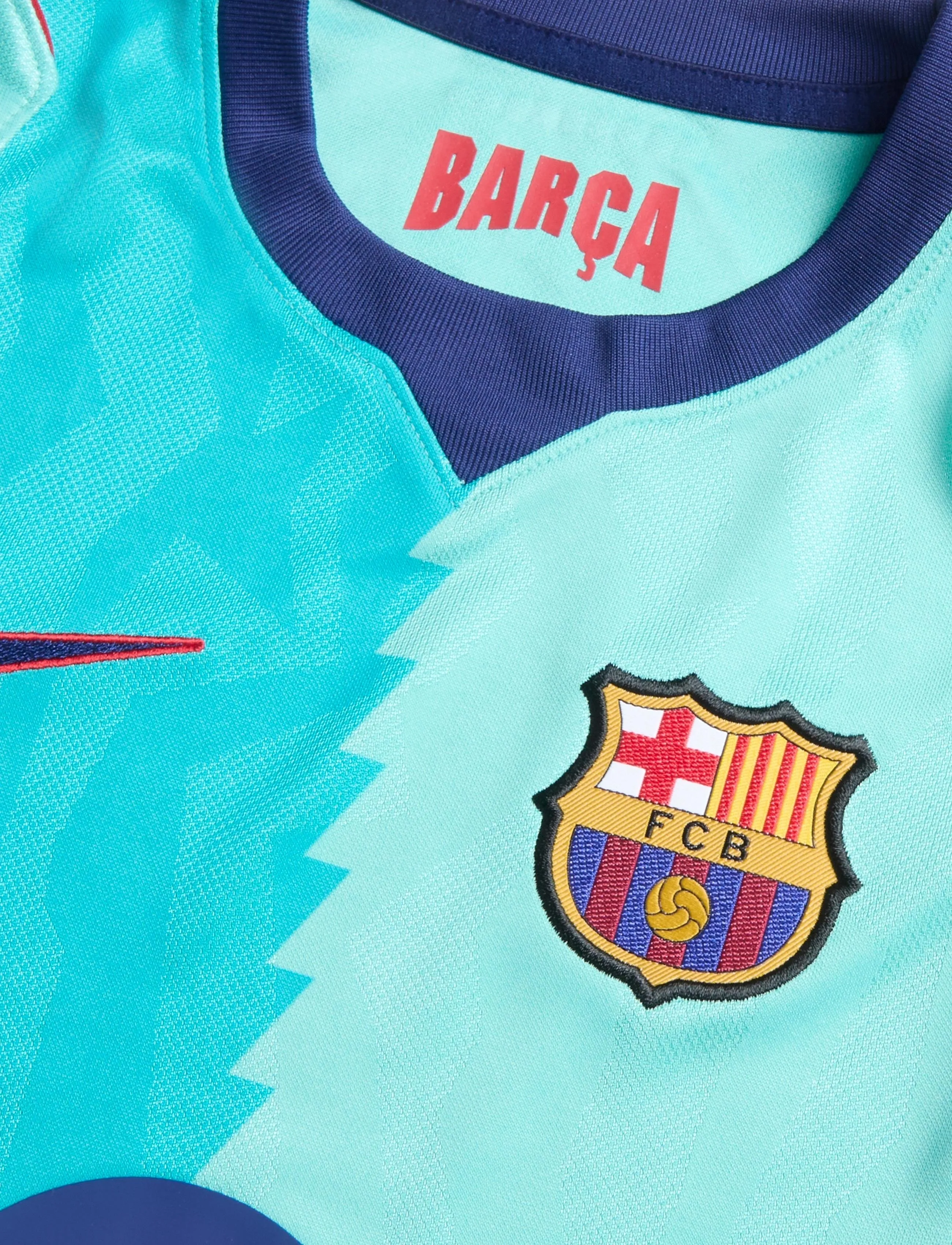 Nike - FCB Y NK DF JSY SS STAD 3R - sportoberteile - green frost/green frost/loyal - 2