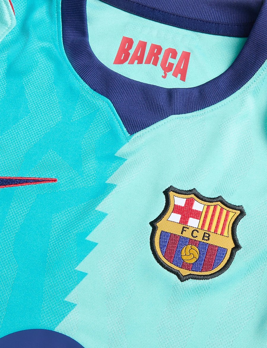 Nike - FCB Y NK DF JSY SS STAD 3R - sportoberteile - green frost/green frost/loyal - 2